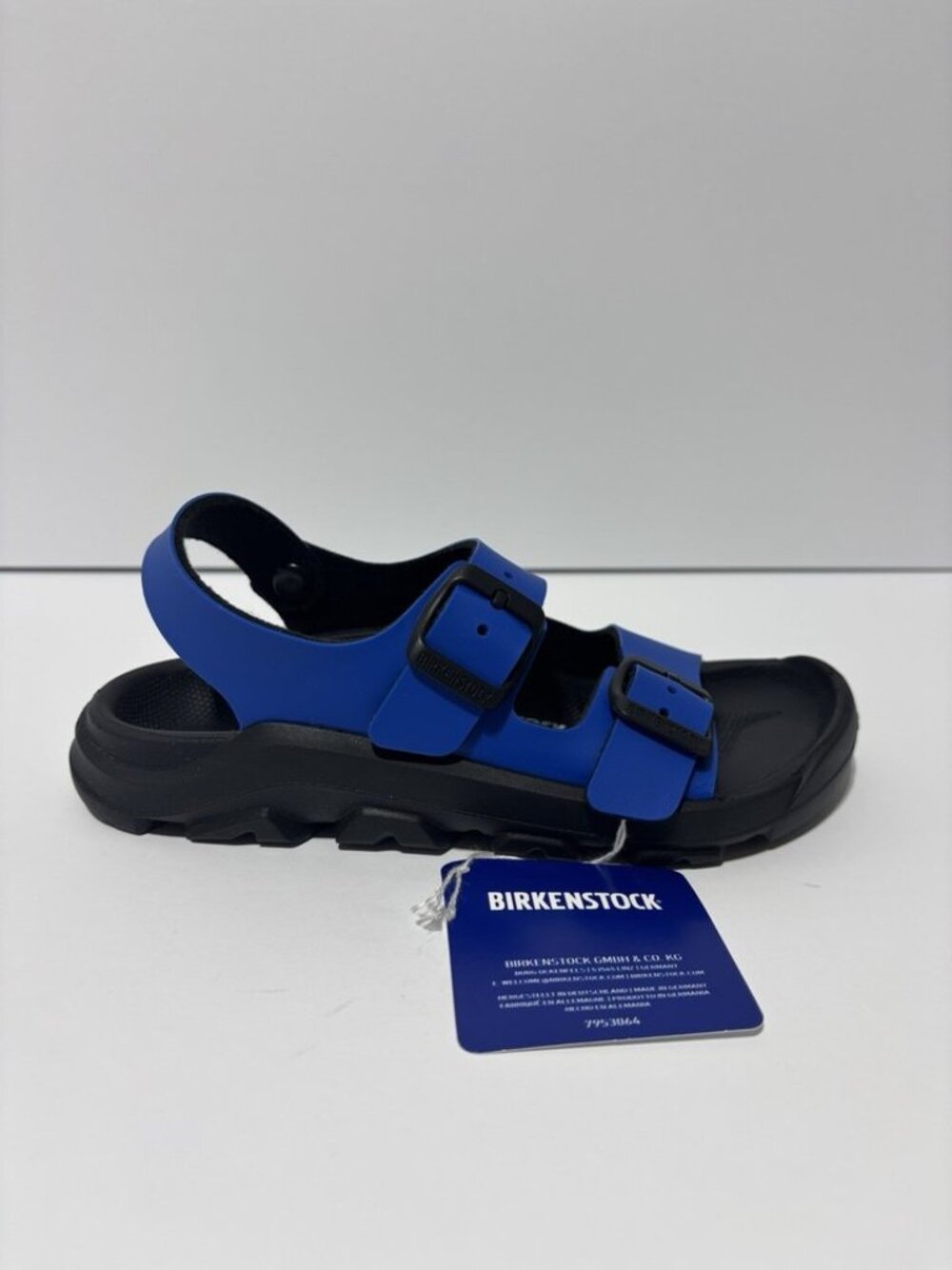 Birkenstock Kids’ Mogami Blue Slingback Sandals, Size 13 Narrow, EUR 31